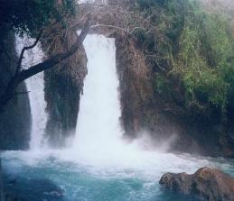 Banias waterfall