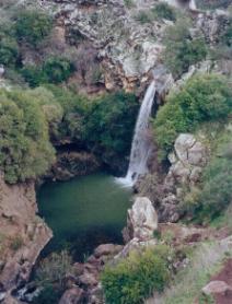 Sa'ar waterfall