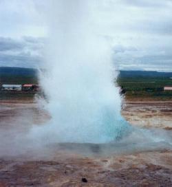 Strokkur geyser at Geysir